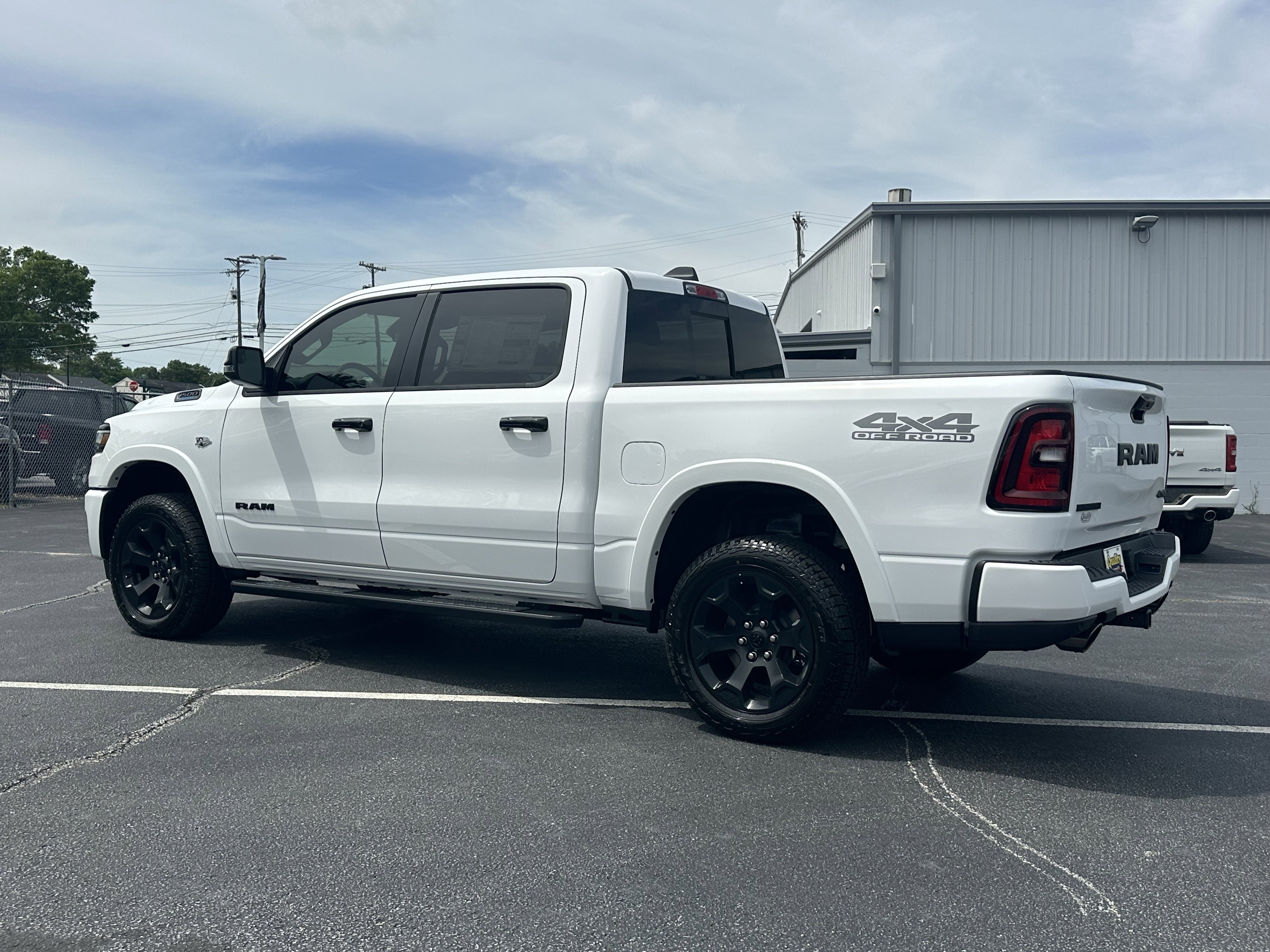 New 2026 Bright White Clear-Coat Exterior Paint RAM Big Horn image 6