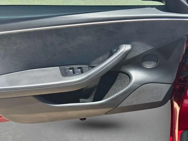 Used 2025 Ultra Red Tesla Performance image 12