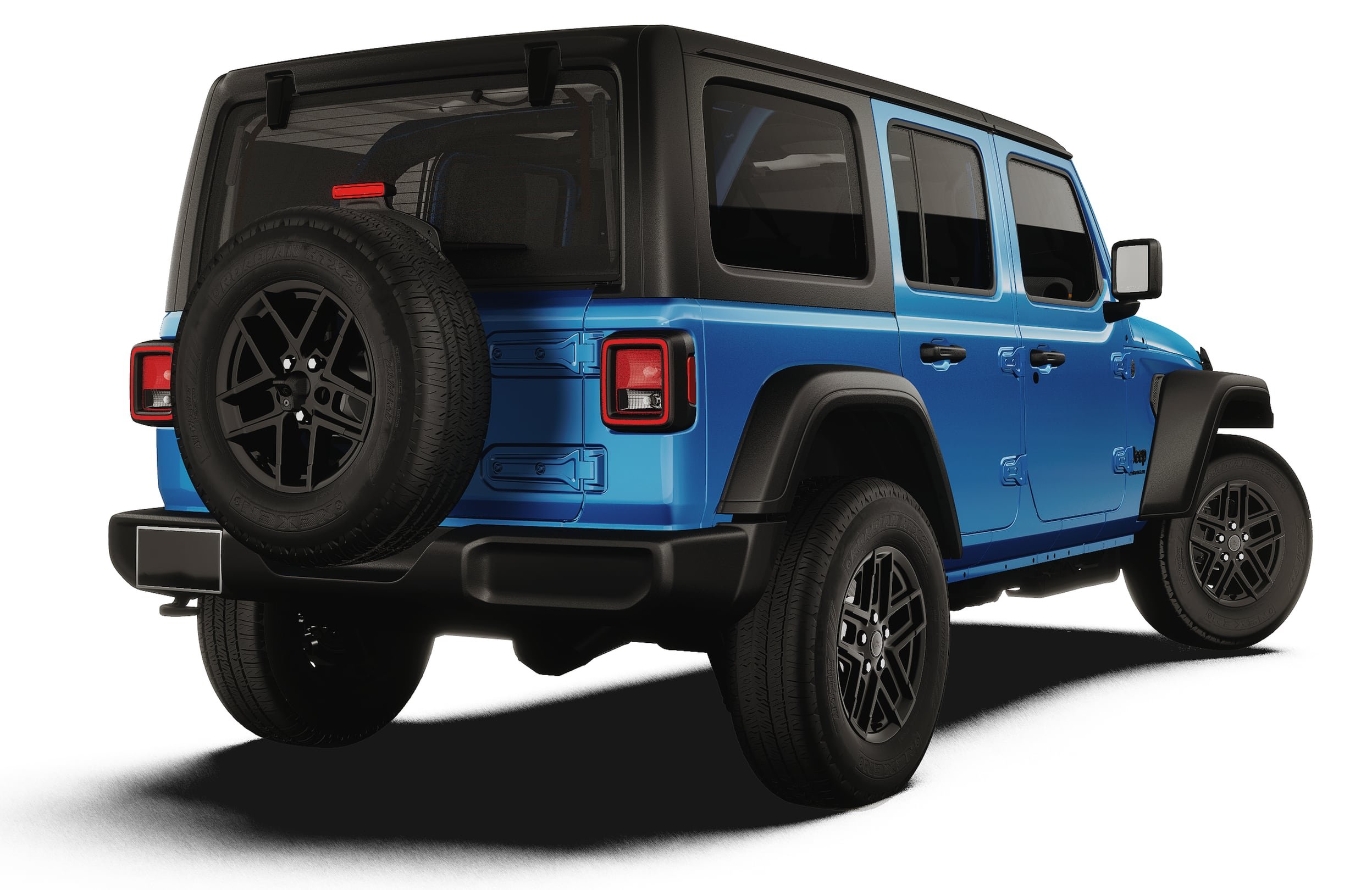 New 2027 Hydro Blue Pearl-Coat Paint Jeep Sport image 14