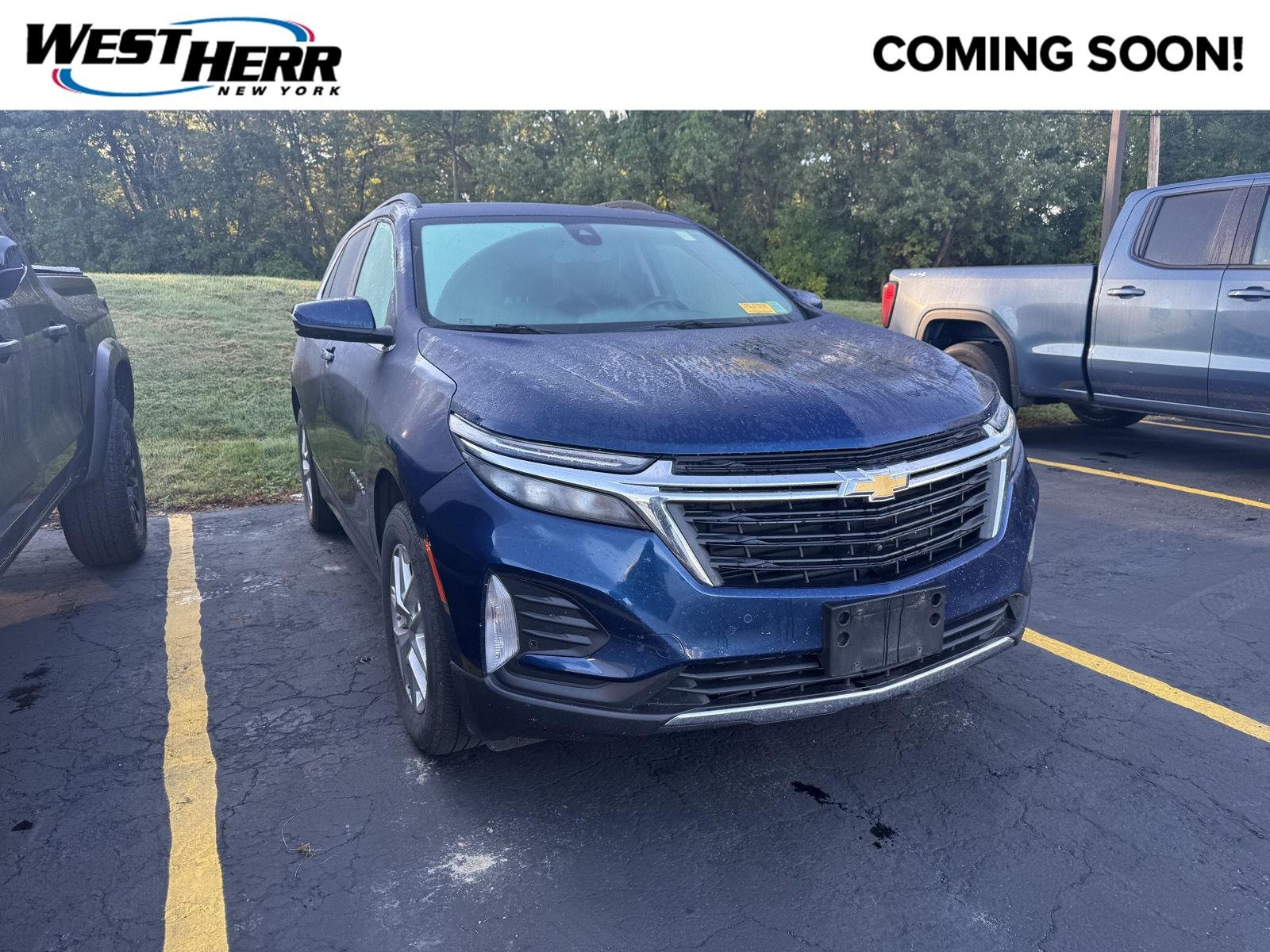 Used 2022 Blue Glow Metallic Chevrolet LT image 1