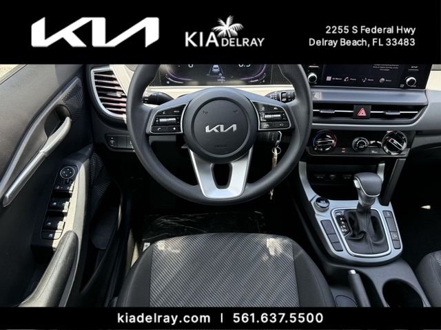 Certified Used 2025 White Kia LX image 12
