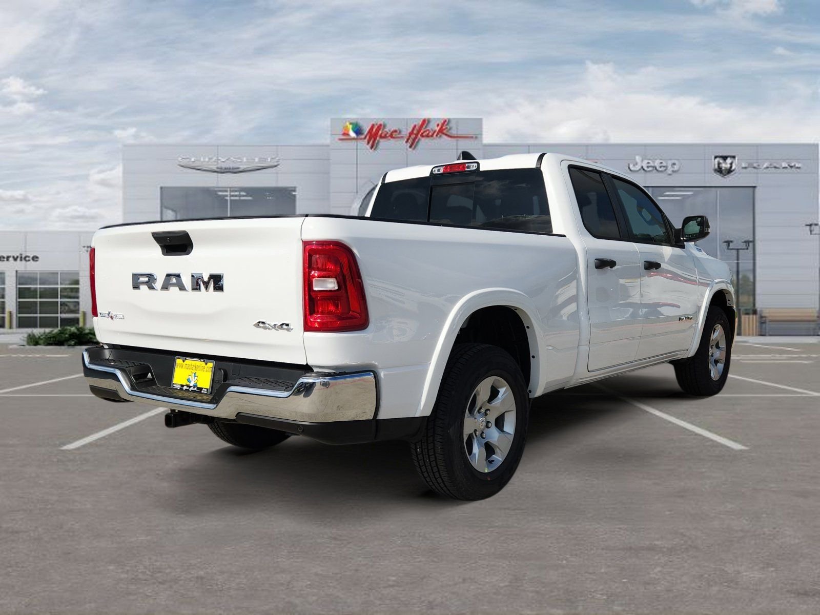New 2026 Bright White Clear-Coat Exterior Paint RAM Big Horn/Lone Star image 5