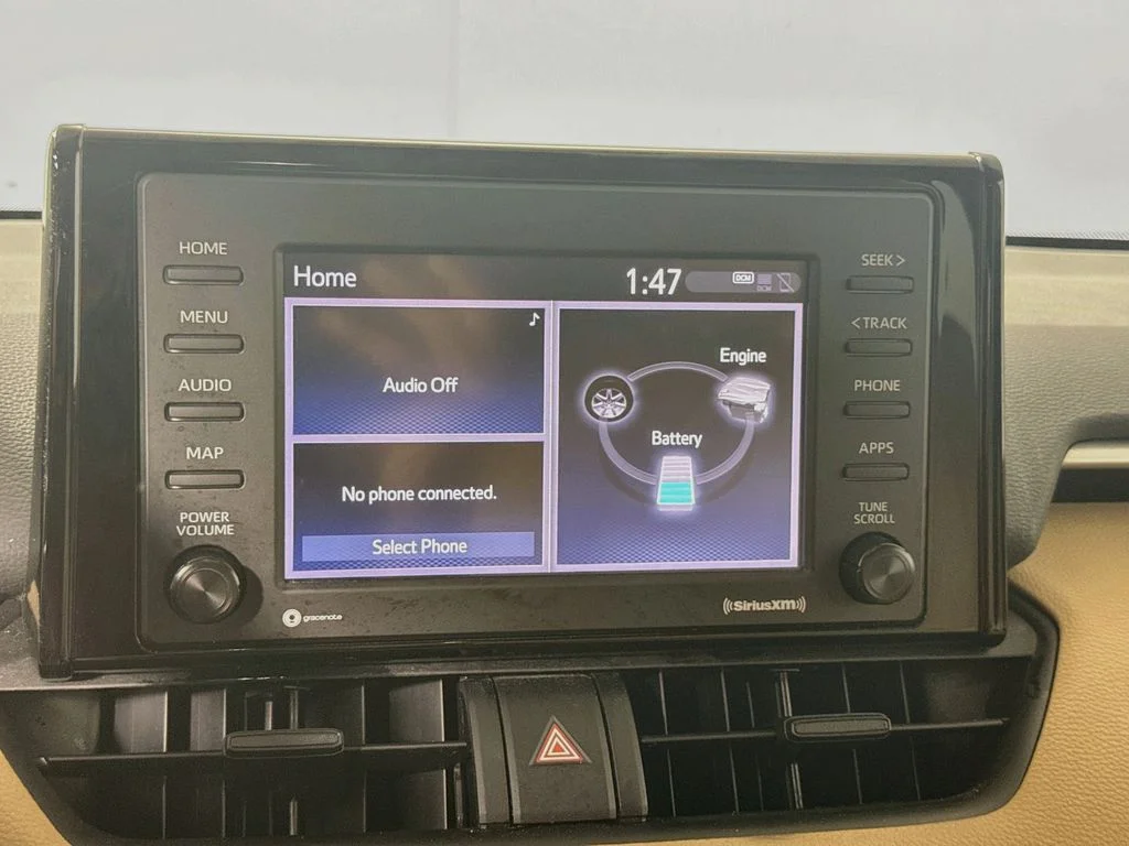 Used 2022 Midnight Black Metallic Toyota Hybrid LE image 13