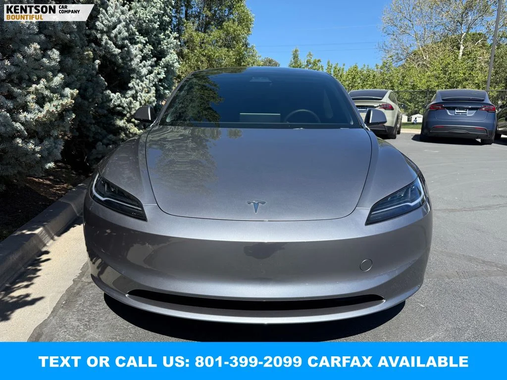 Used 2025 Silver Tesla Long Range image 2