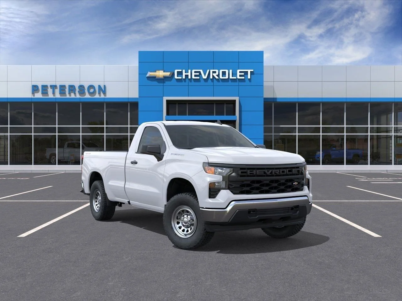 New 2026 White Chevrolet WT image 2