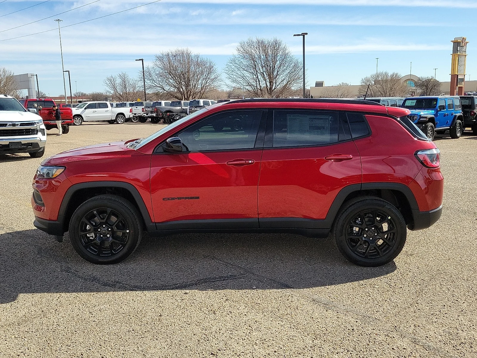New 2026 Red Hot Pearlcoat Jeep LATITUDE ALTITUDE 4X4 image 2