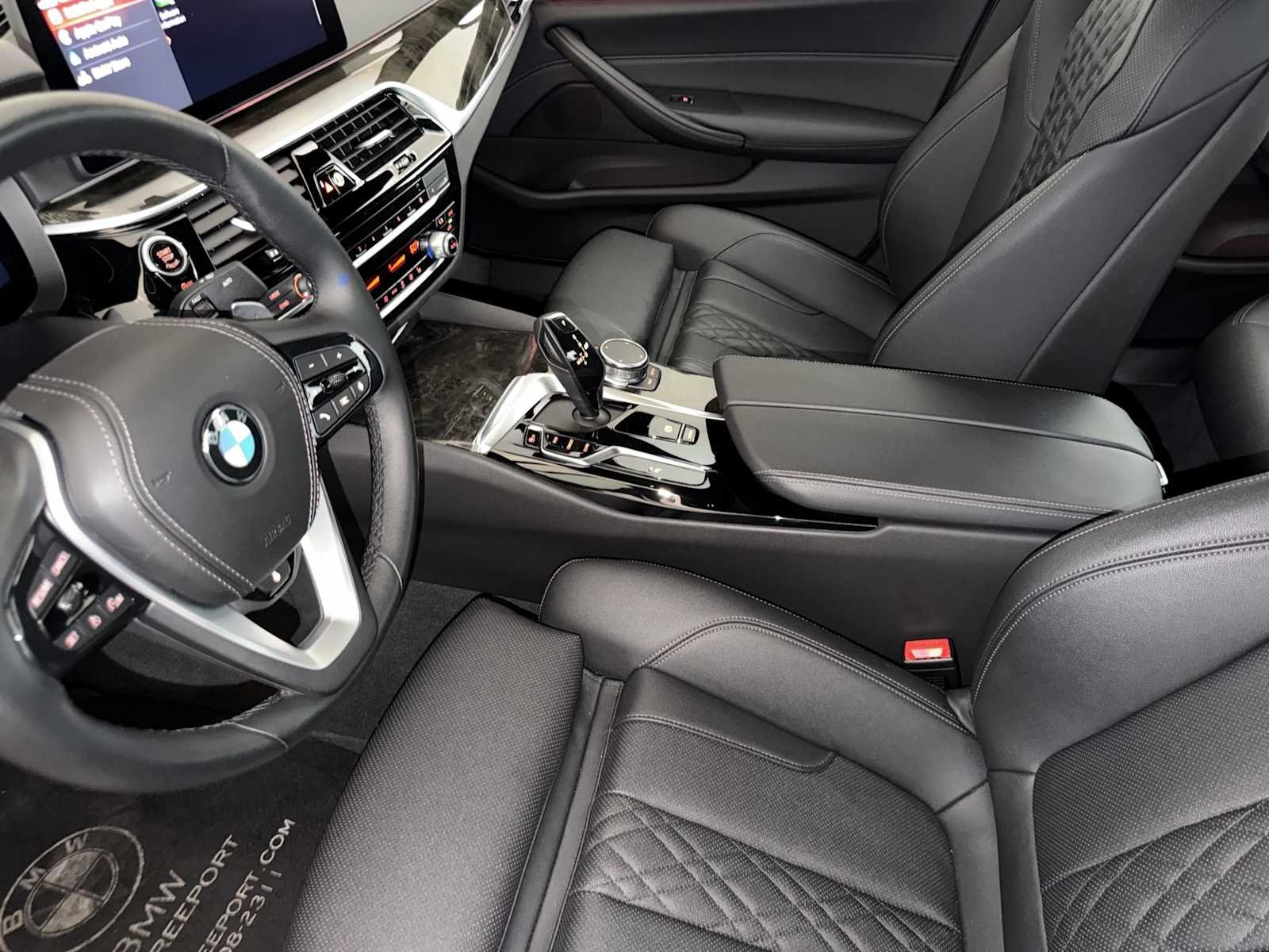 Certified Used 2023 Dark Graphite Metallic BMW 530i xDrive image 19