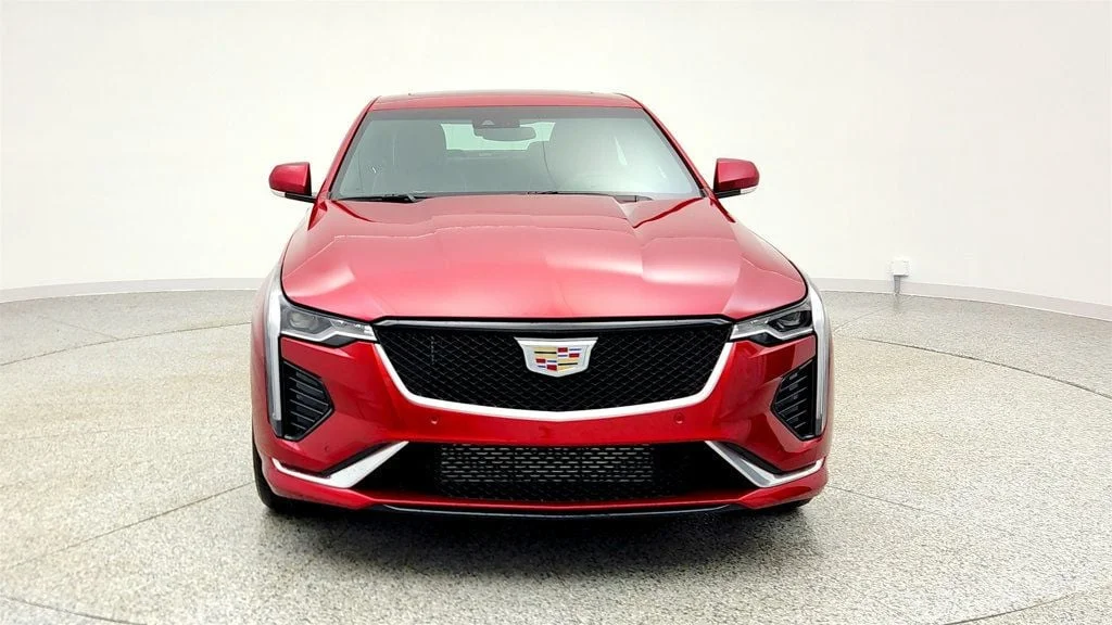 Used 2025 Radiant Red Tintcoat Cadillac 4dr Sedan Sport with 19