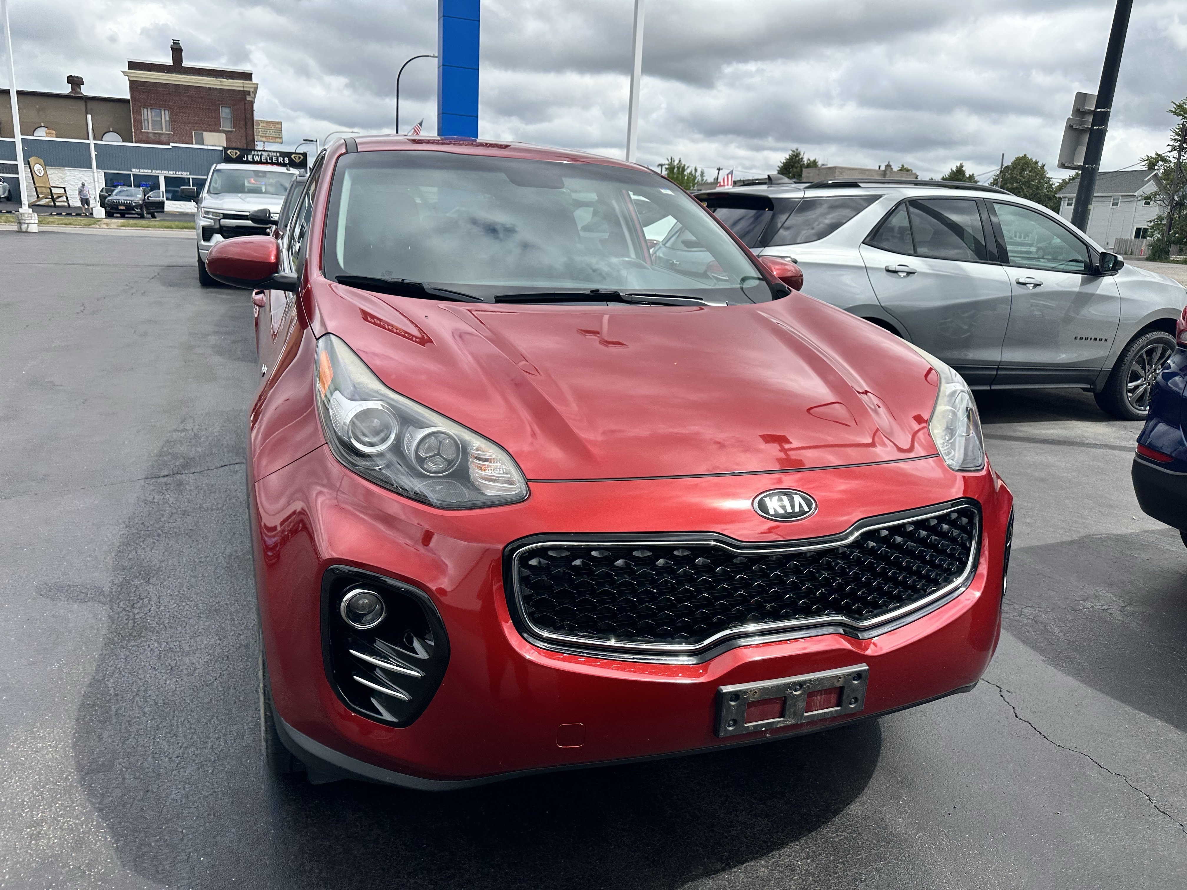Used 2018 Kia Sportage LX with VIN KNDPMCACXJ7385041 for sale in Kenmore, NY