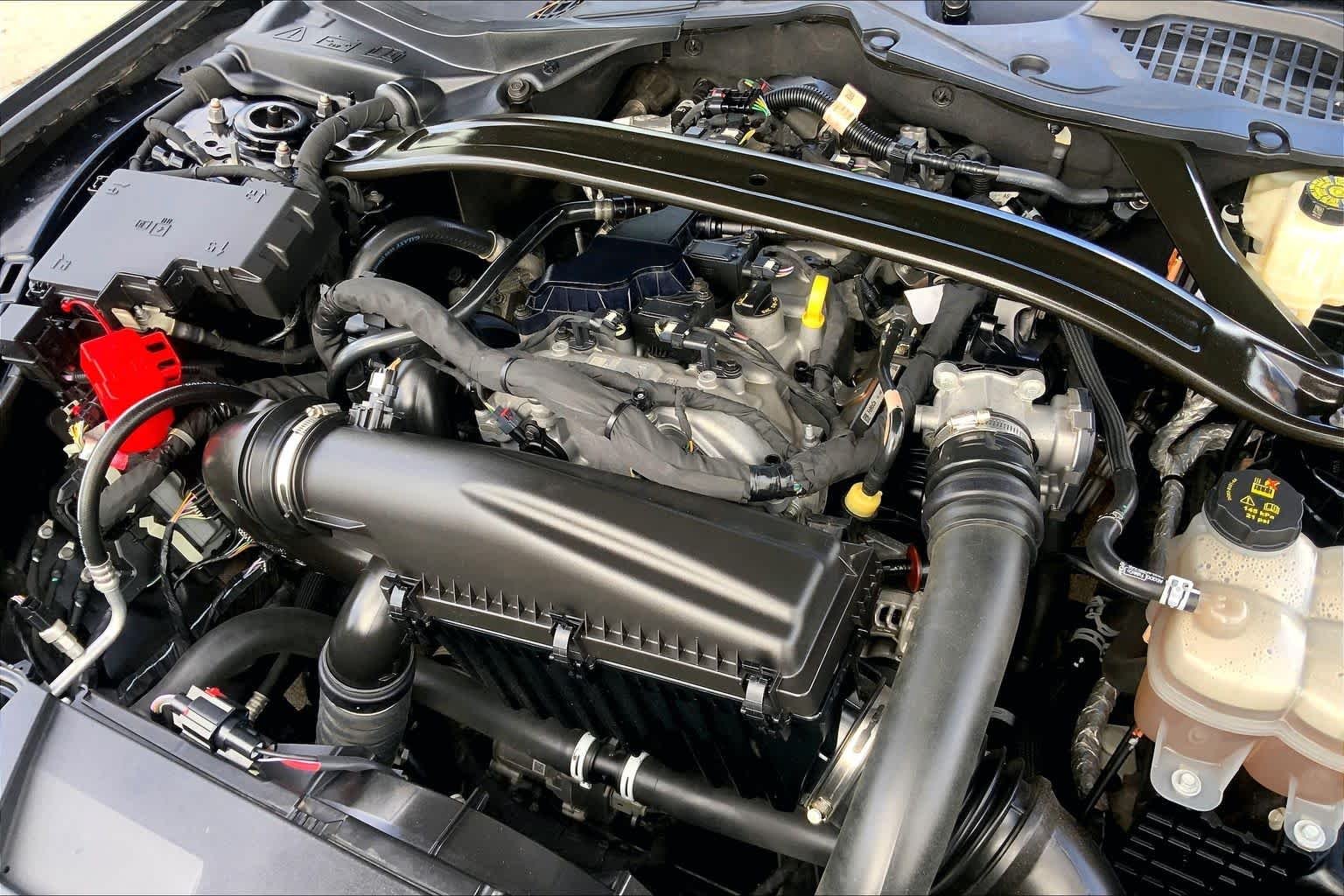 Used 2024 Shadow Black Ford EcoBoost Premium image 32
