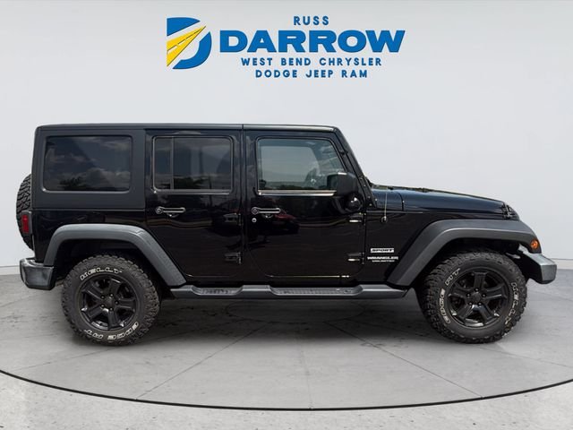 Used 2017 Black Jeep Unlimited Sport image 6