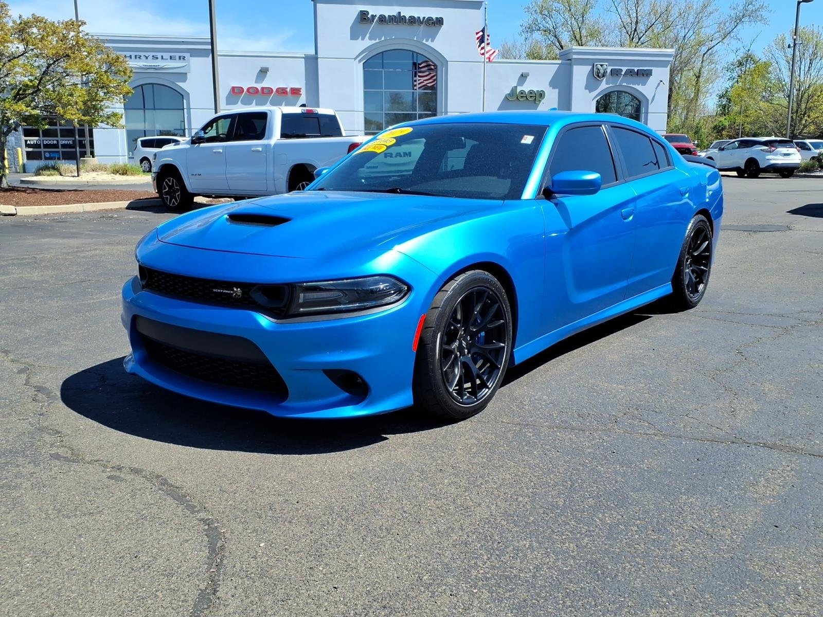Certified Used 2019 Blue Dodge R/T Scat Pack image 3