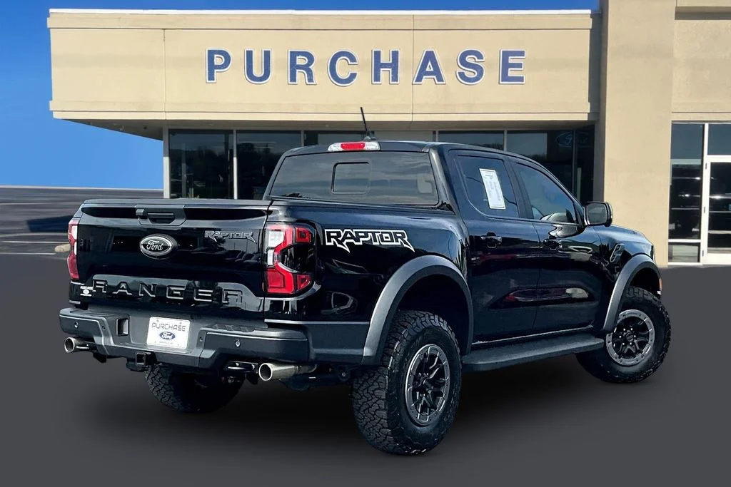 Used 2025 Shadow Black Ford Raptor image 6