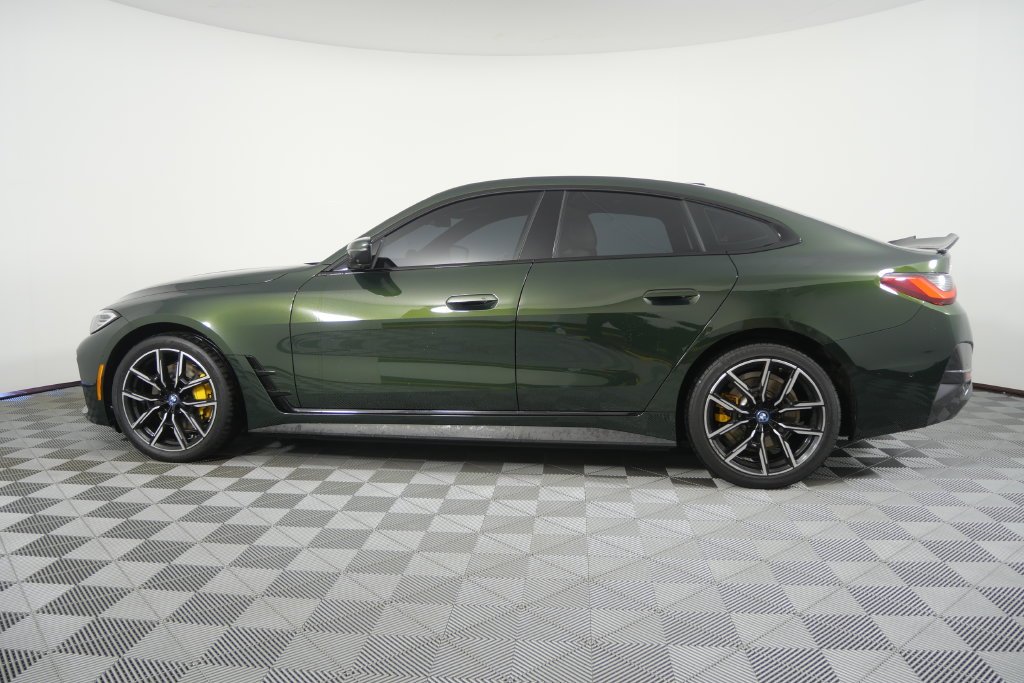 Certified Used 2024 Green Metallic BMW eDrive40 image 8