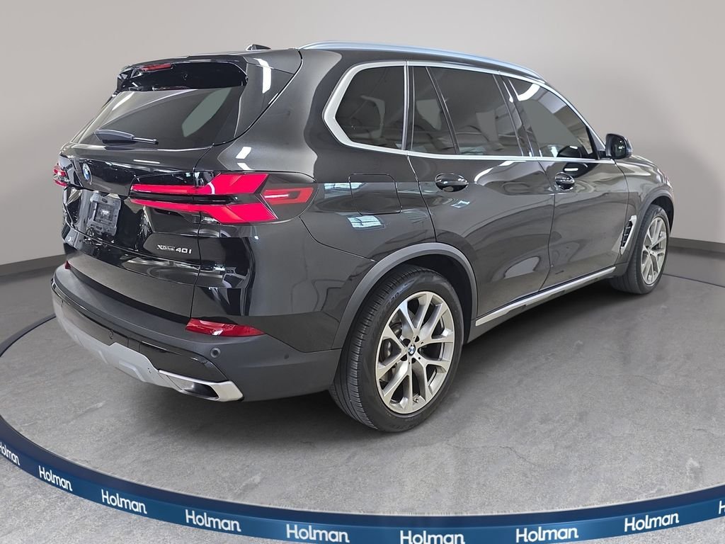 Certified Used 2024 Black Sapphire Metallic BMW xDrive40i image 6