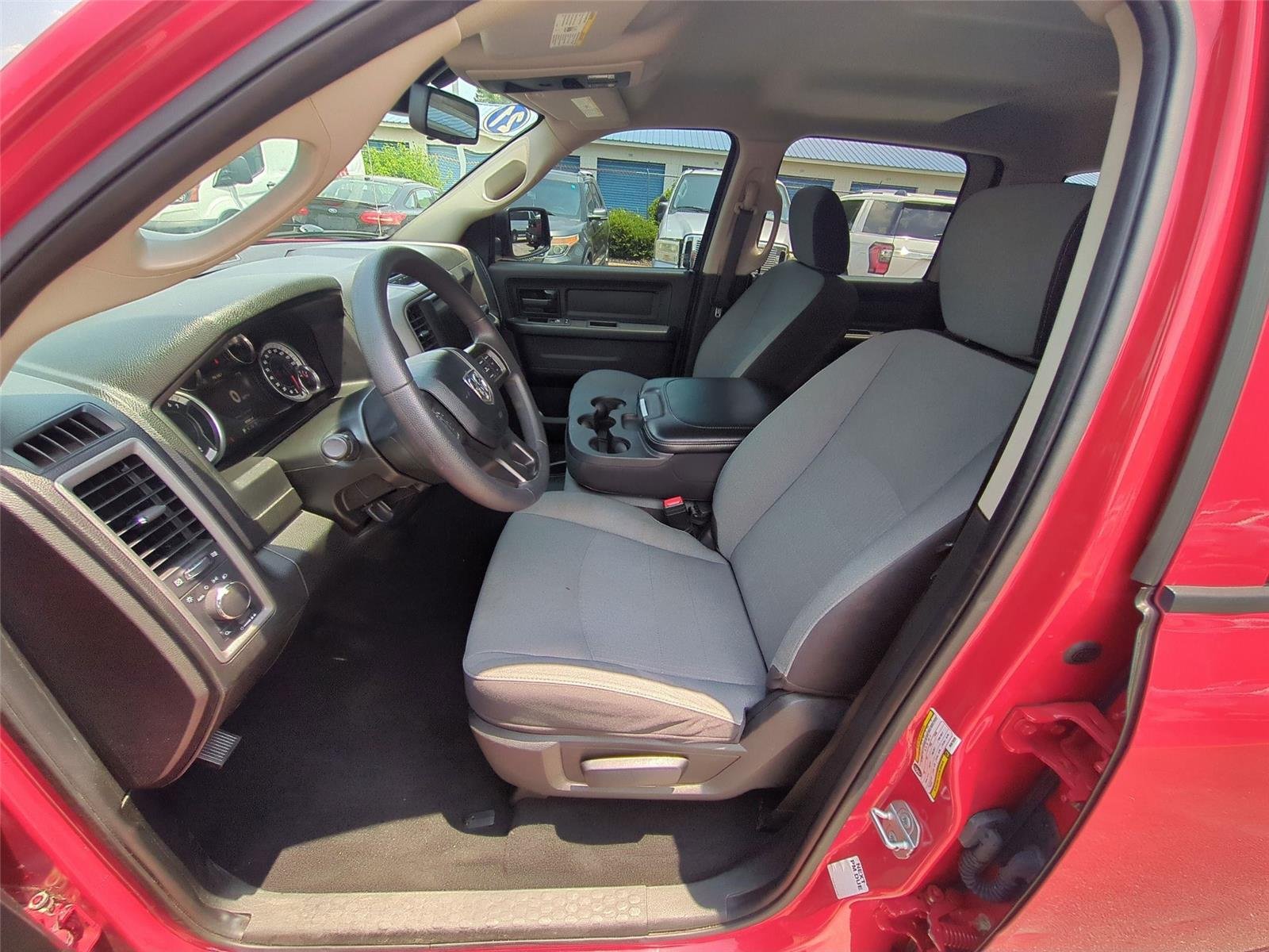 Used 2021 Flame Red Clearcoat Ram Tradesman image 18