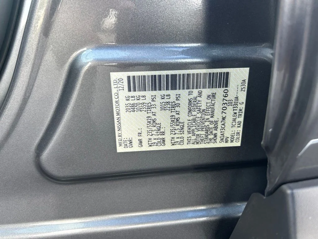 Used 2021 Gray Nissan SL image 45