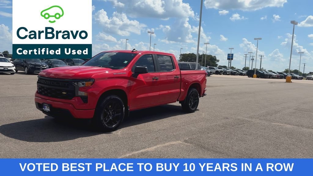 Certified Used 2023 Red Hot Chevrolet Custom image 4