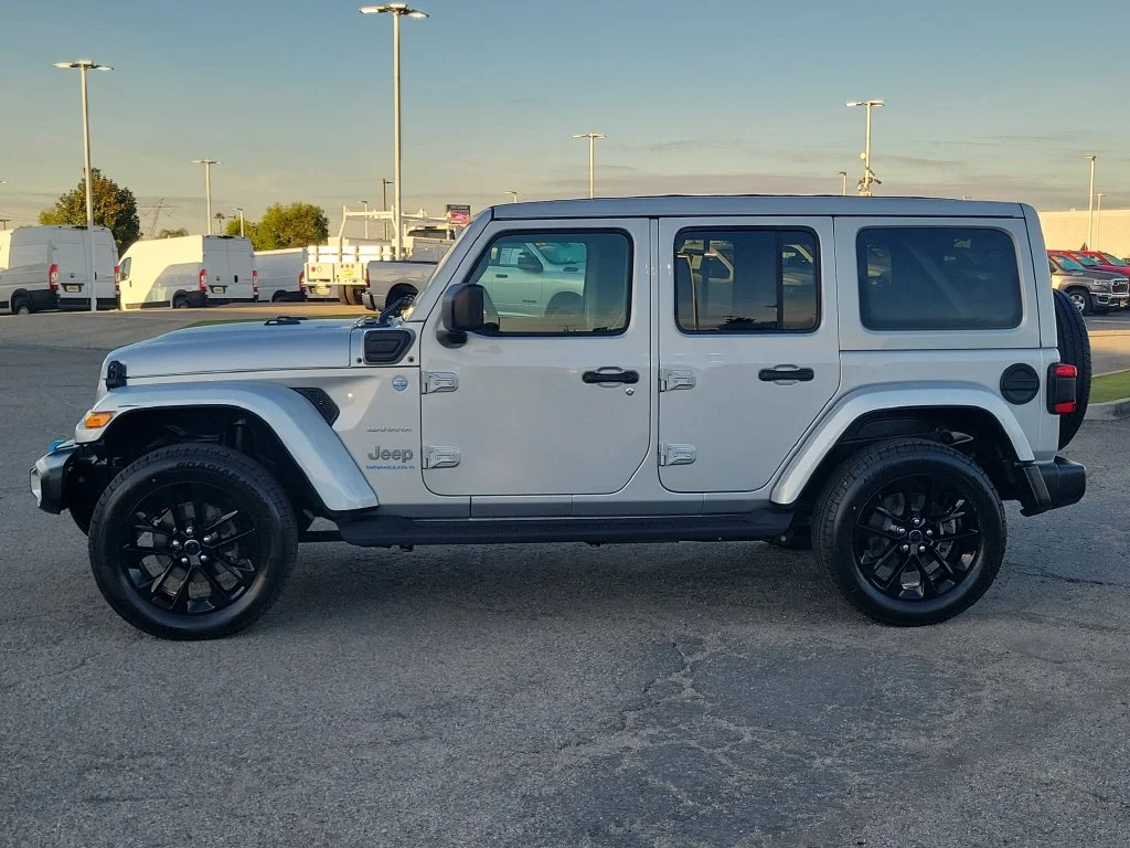 Certified Used 2024 Silver Jeep Sahara 4xe image 7