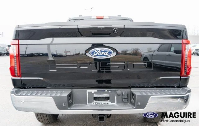 New 2026 Agate Black Metallic Ford XLT image 6