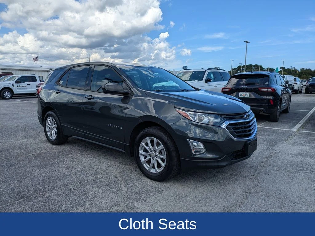 Used 2019 Chevrolet Equinox LS with VIN 2GNAXHEV3K6302208 for sale in Savannah, GA