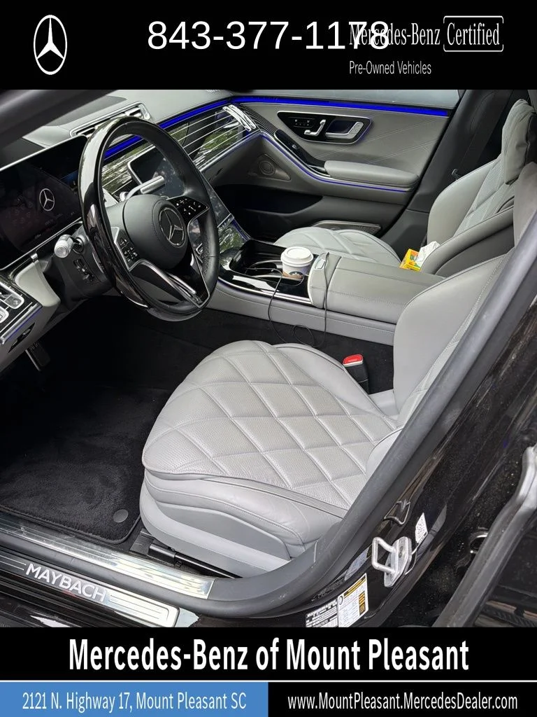 Used 2024 Black Mercedes-Maybach Maybach S 580 image 3