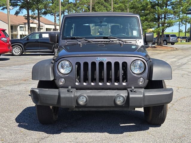 Used 2017 Gray Jeep Unlimited Sport image 3