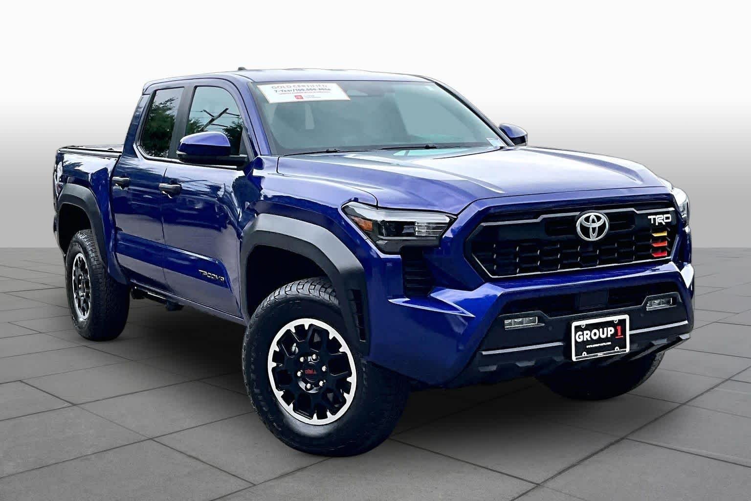 Used 2024 Blue Crush Metallic Toyota TRD Off Road image 3