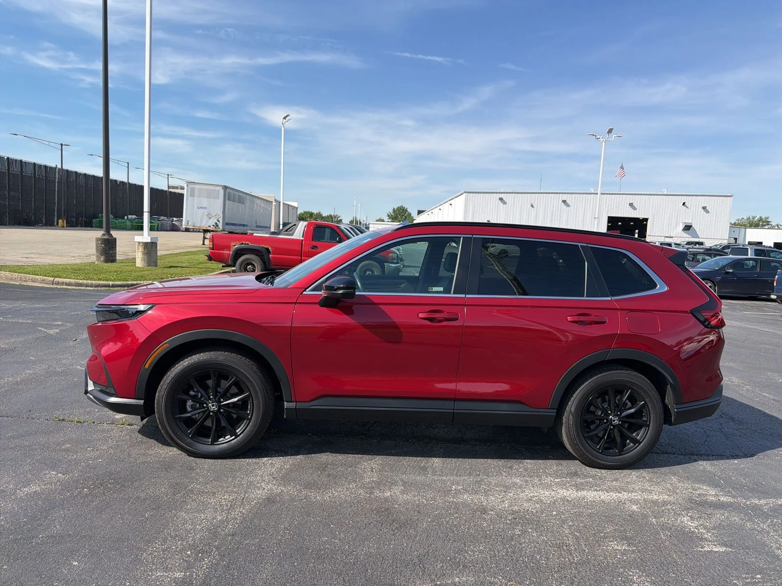 Used 2025 Red Honda Sport-L image 3