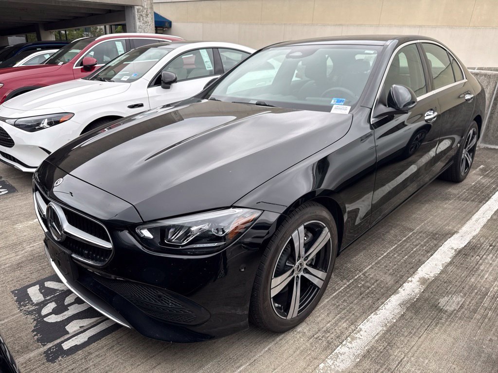 Used 2025 Black Mercedes-Benz C 300 image 1