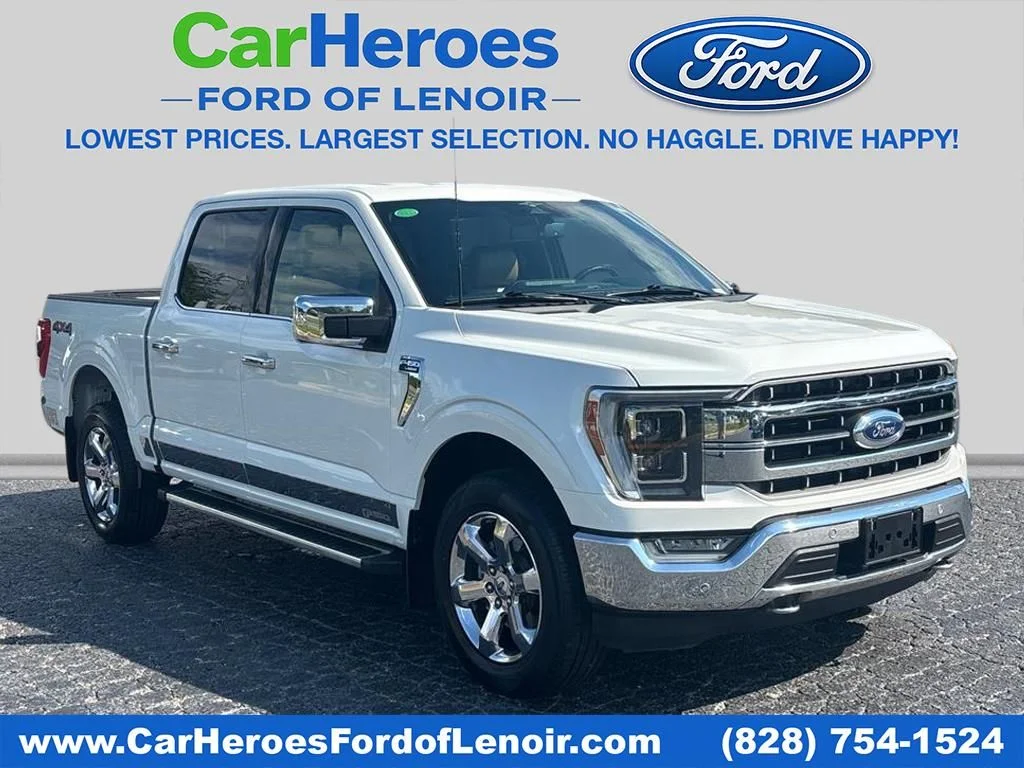 Used 2023 White Ford Lariat image 1