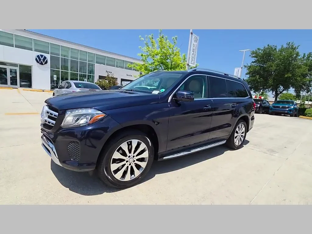 Used 2017 Blue Mercedes-Benz GLS 450 image 36