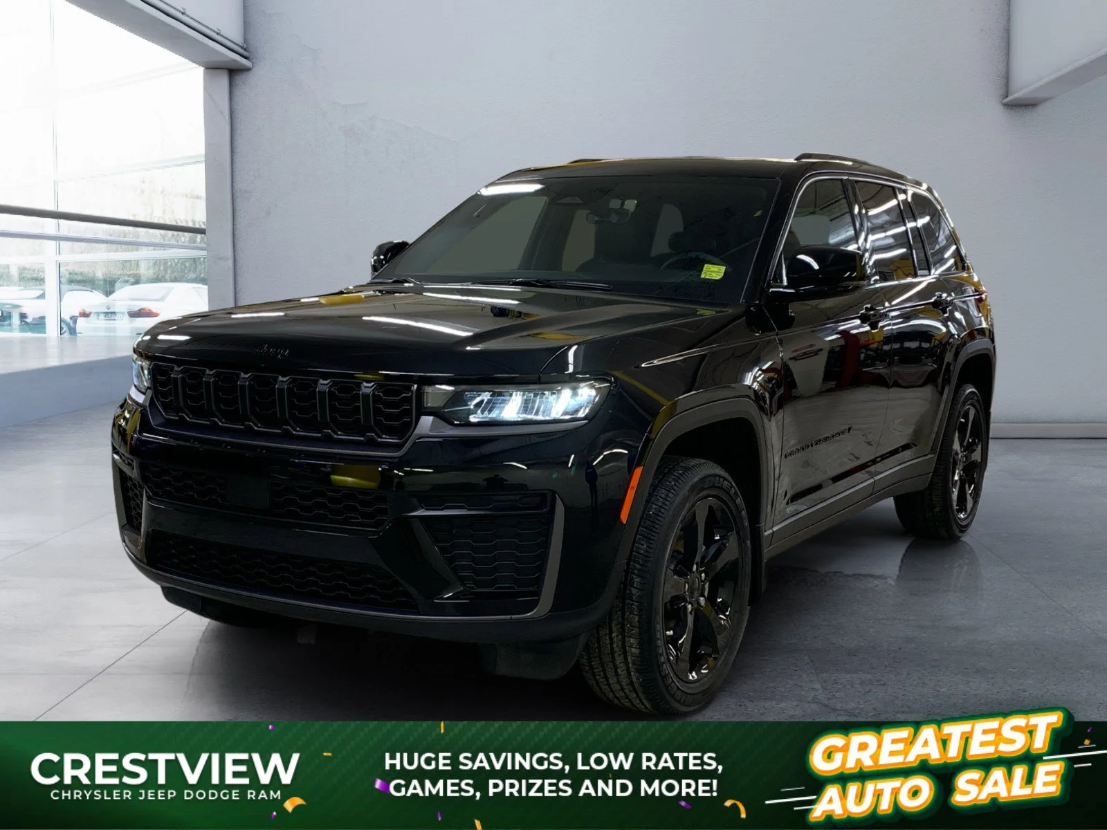New 2026 Diamond Black Crystal Pearl Jeep Altitude image 1