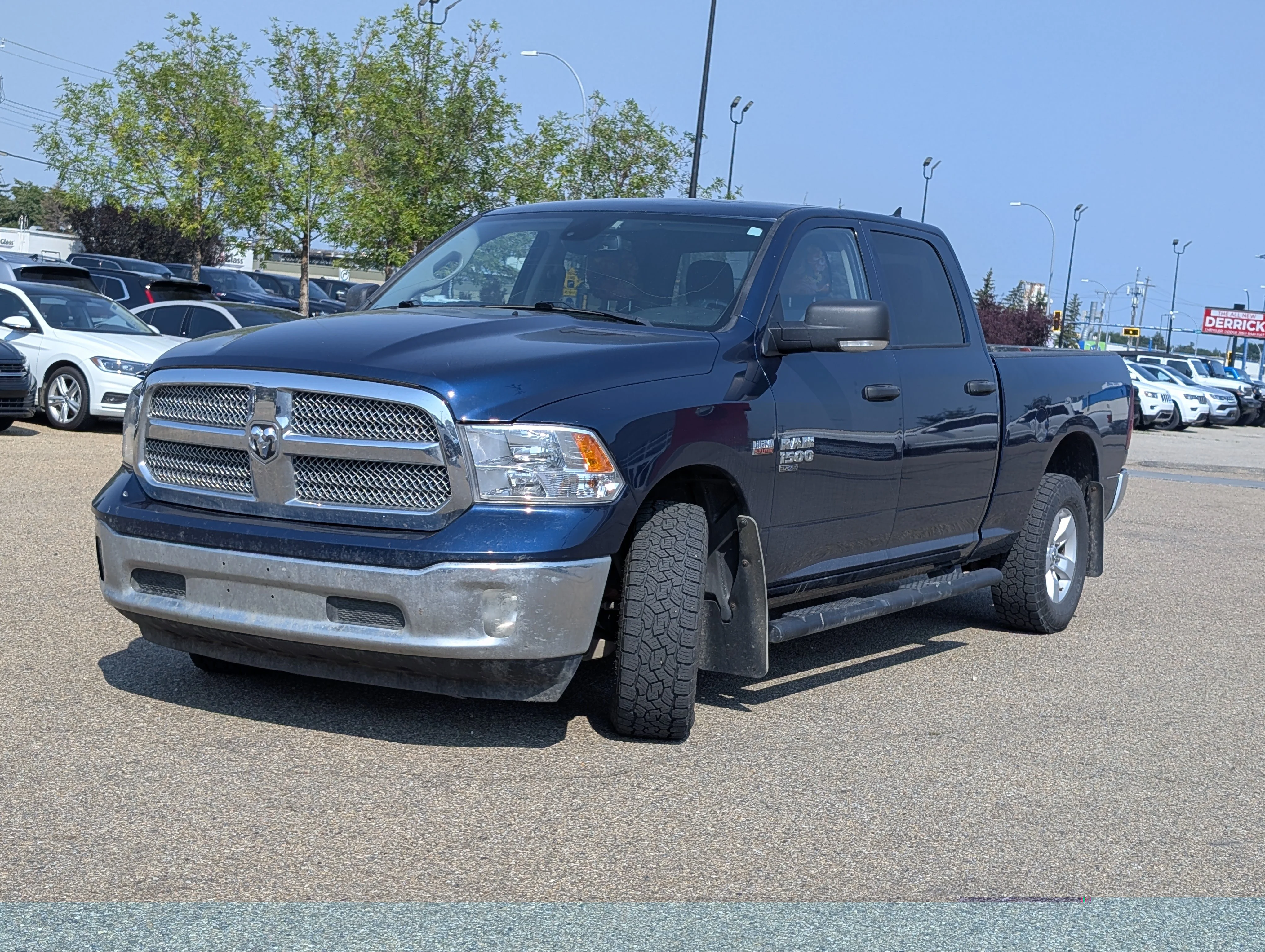 Used 2022 Patriot Blue Pearl Ram SLT image 3