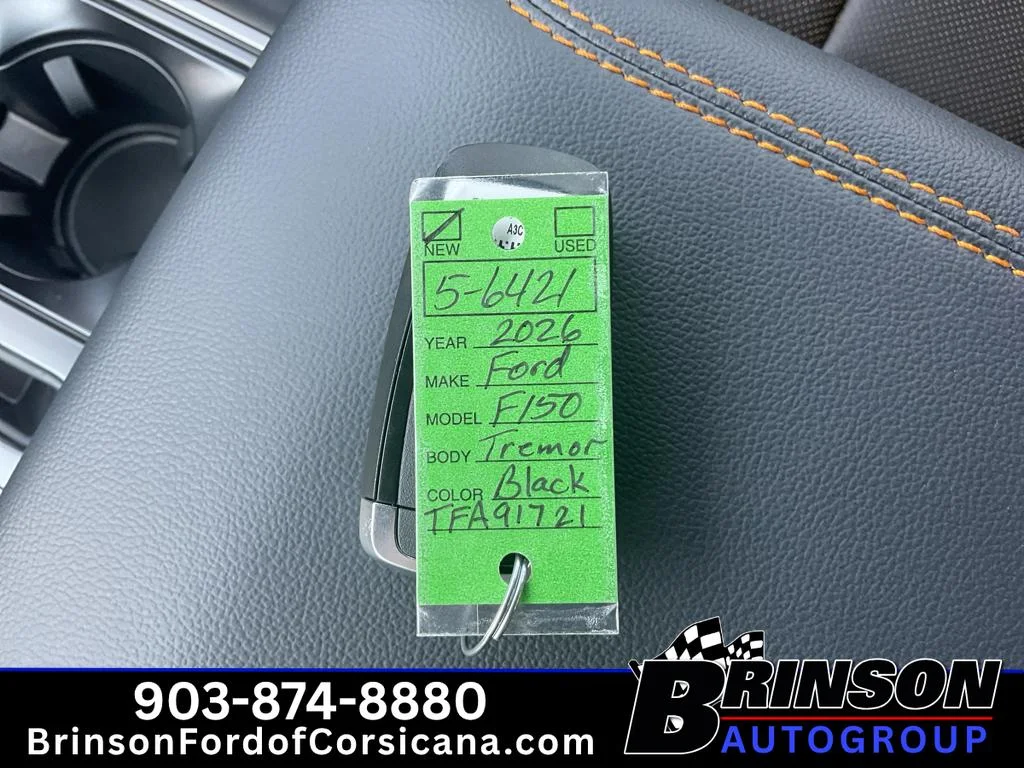 New 2026 Agate Black Metallic Ford Tremor® image 24