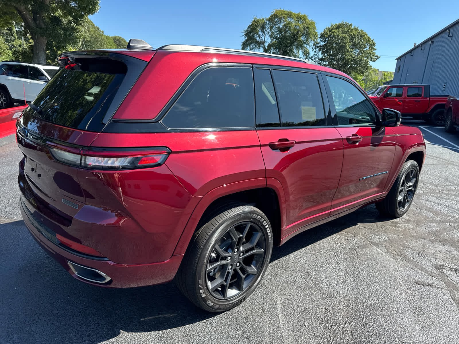 Used 2023 Velvet Red Pearlcoat Jeep 30th Anniversary image 8