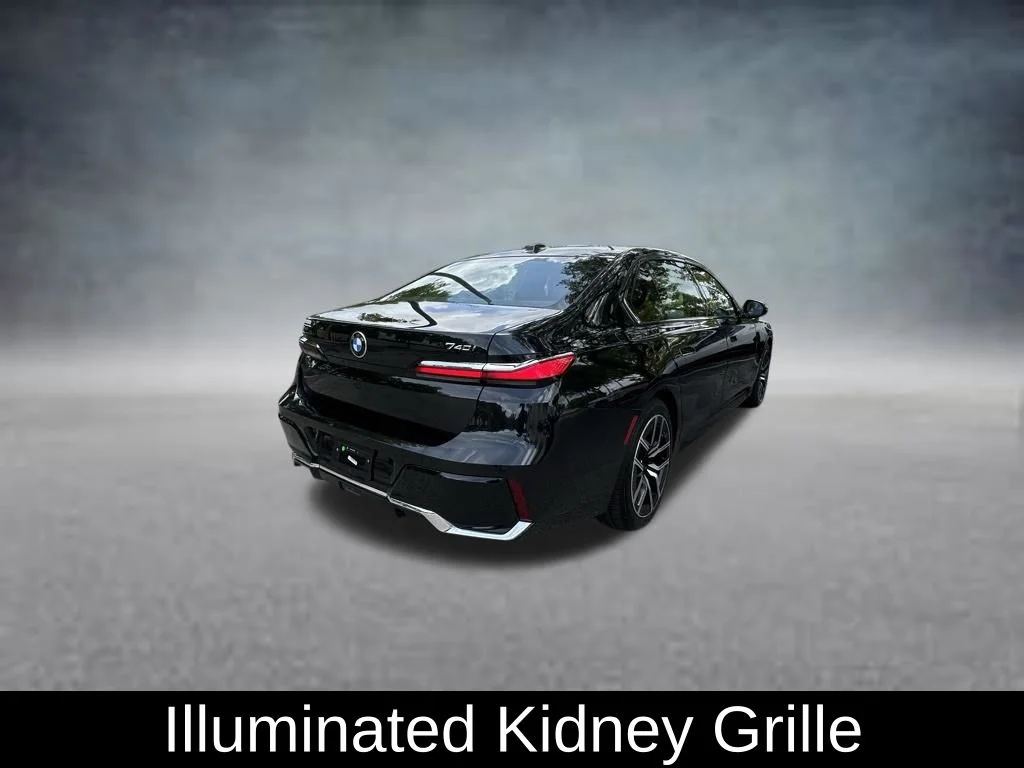 Certified Used 2025 Black BMW 740i xDrive image 7