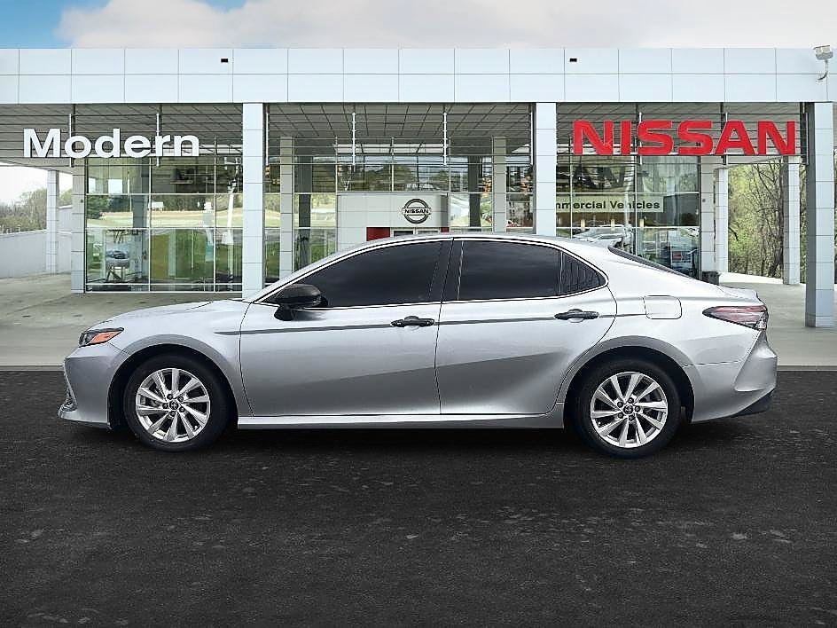 Used 2024 Celestial Silver Metallic Toyota LE image 2