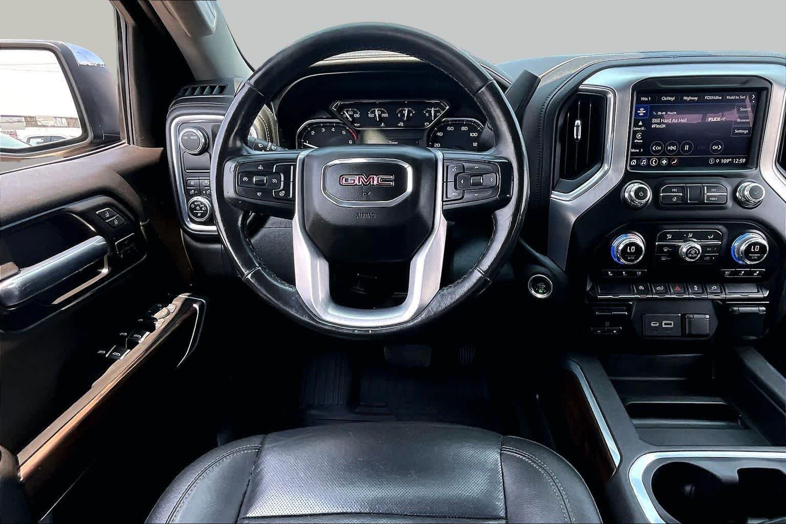 Used 2021 Onyx Black GMC SLT image 6