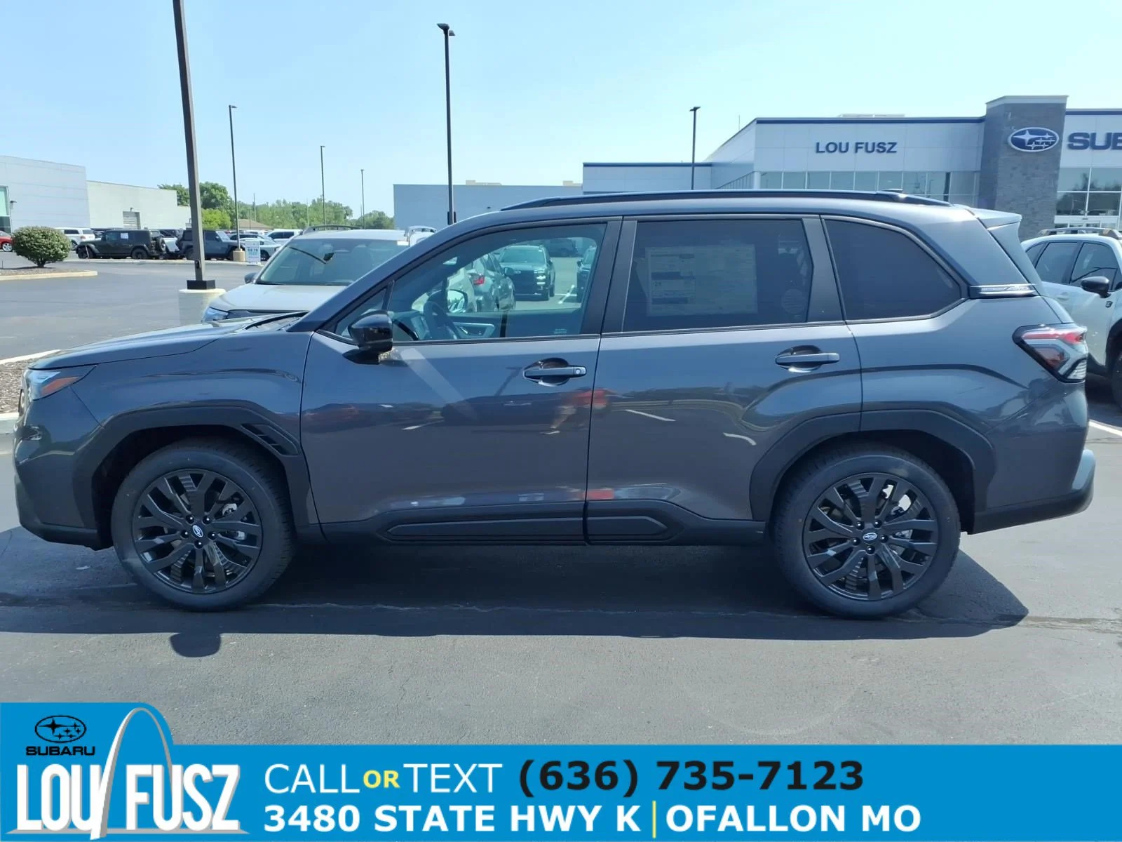 New 2026 MAGNETITE GRAY METALLIC Subaru Sport Onyx Edition image 3