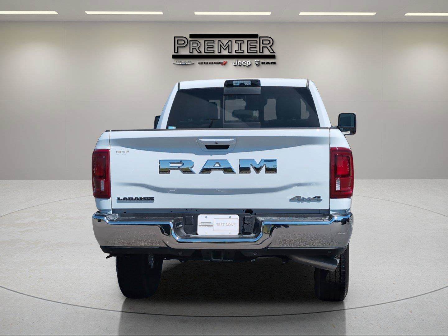 New 2025 Bright White Clear-Coat Exterior Paint RAM Laramie image 8