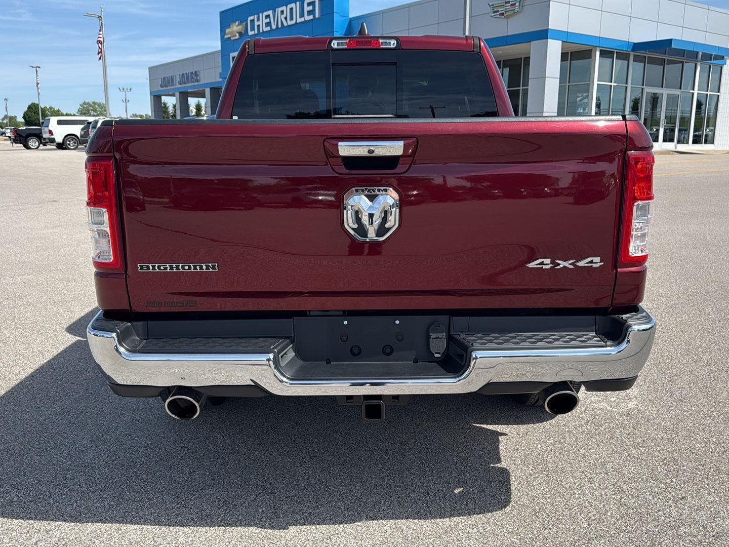 Used 2020 Delmonico Red Pearlcoat Ram 2020 1500 Big Horn image 16