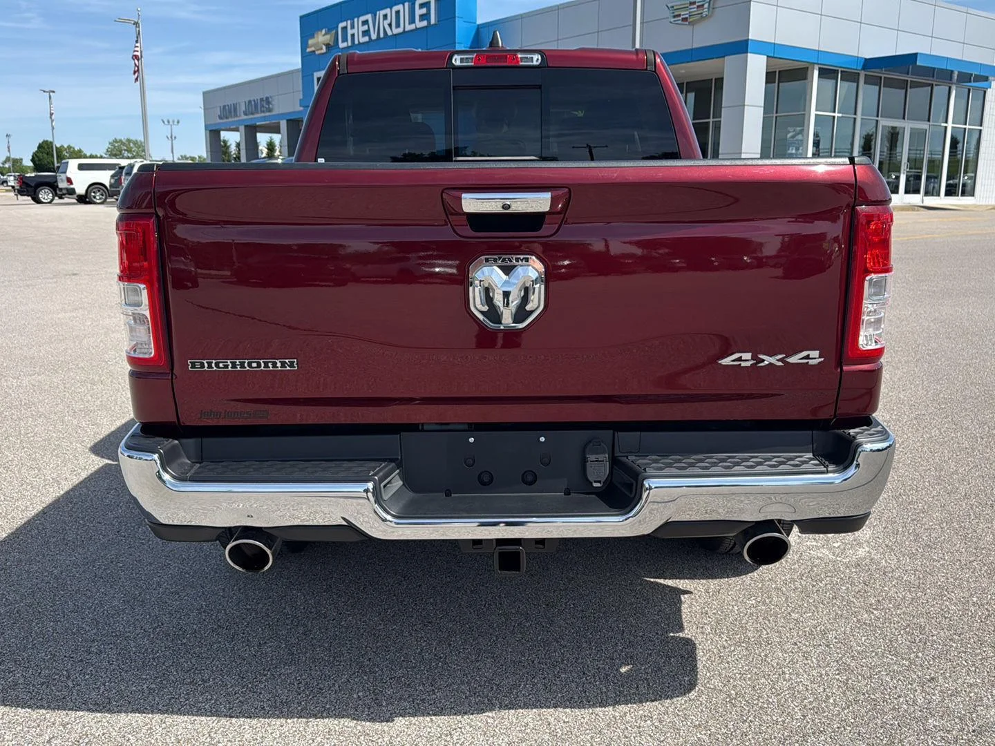 Used 2020 Delmonico Red Pearlcoat Ram 2020 1500 Big Horn image 16