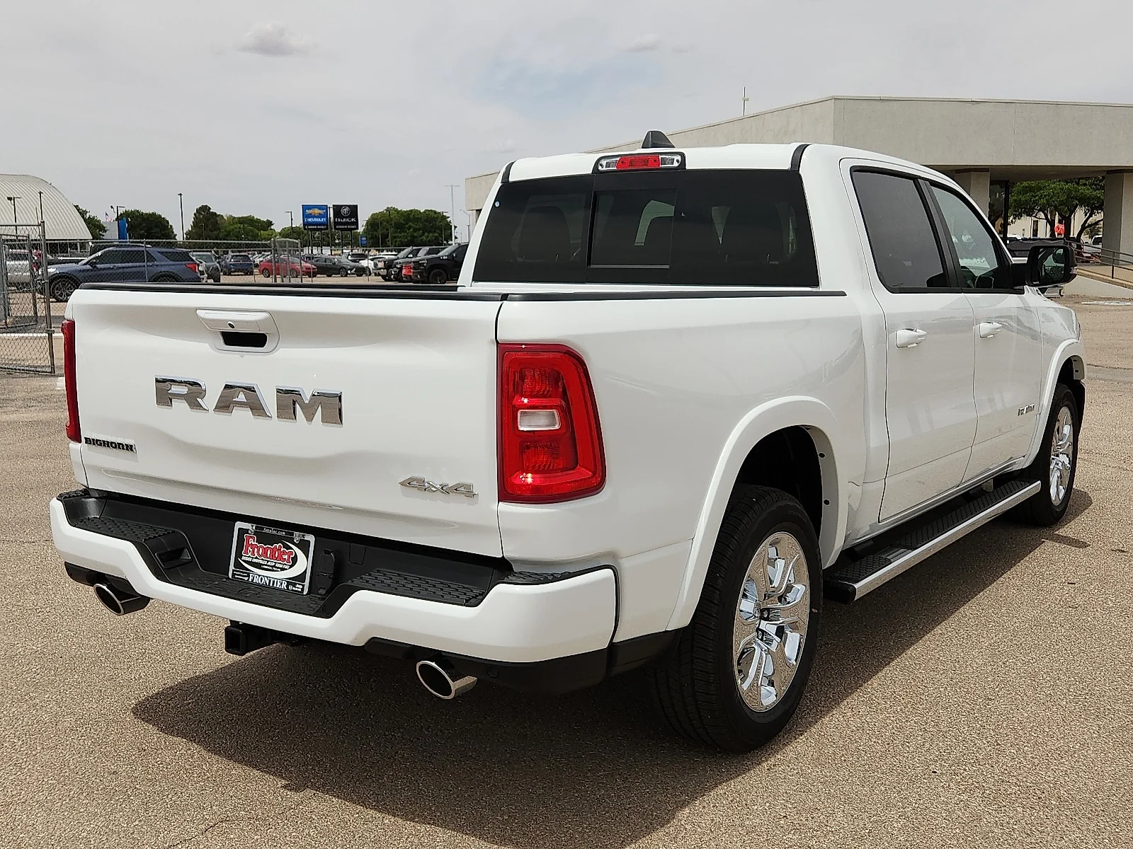 New 2026 Bright White Clear-Coat  Paint Ram BIG HORN CREW CAB 4X4 5
