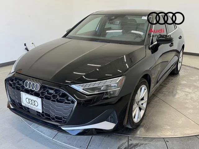 Certified Used 2025 Black Audi 40 Premium image 3