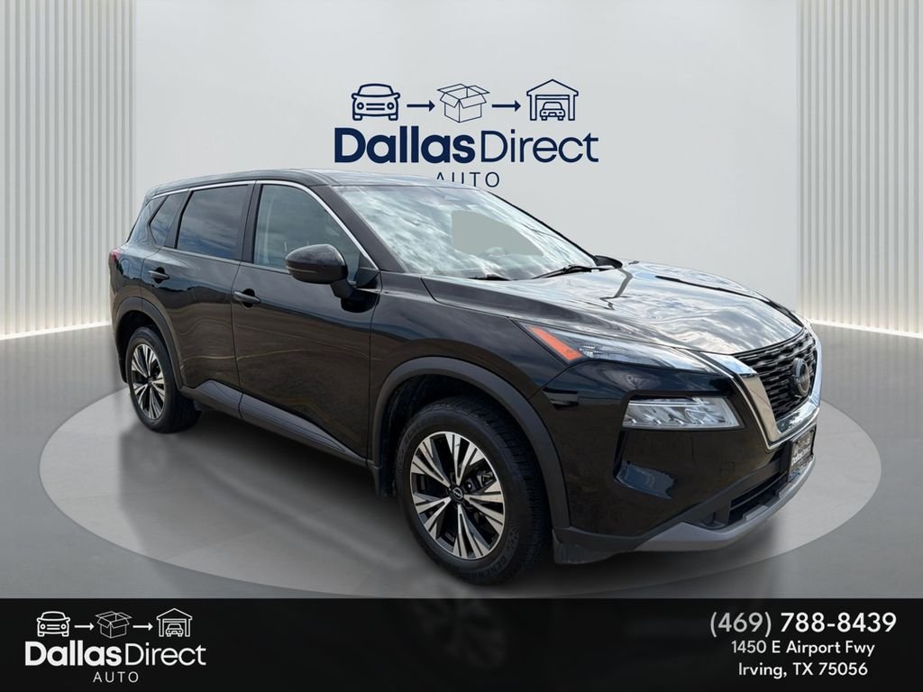 Used 2023 Super Black Nissan SV image 2