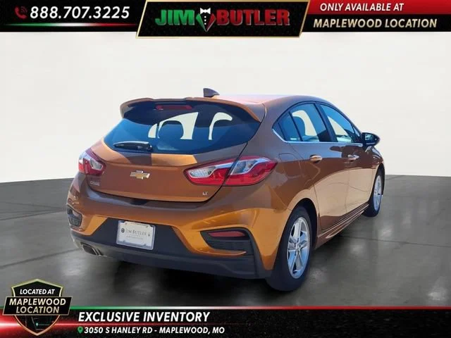 Used 2017 ORANGE BURST METALLIC Chevrolet LT image 4
