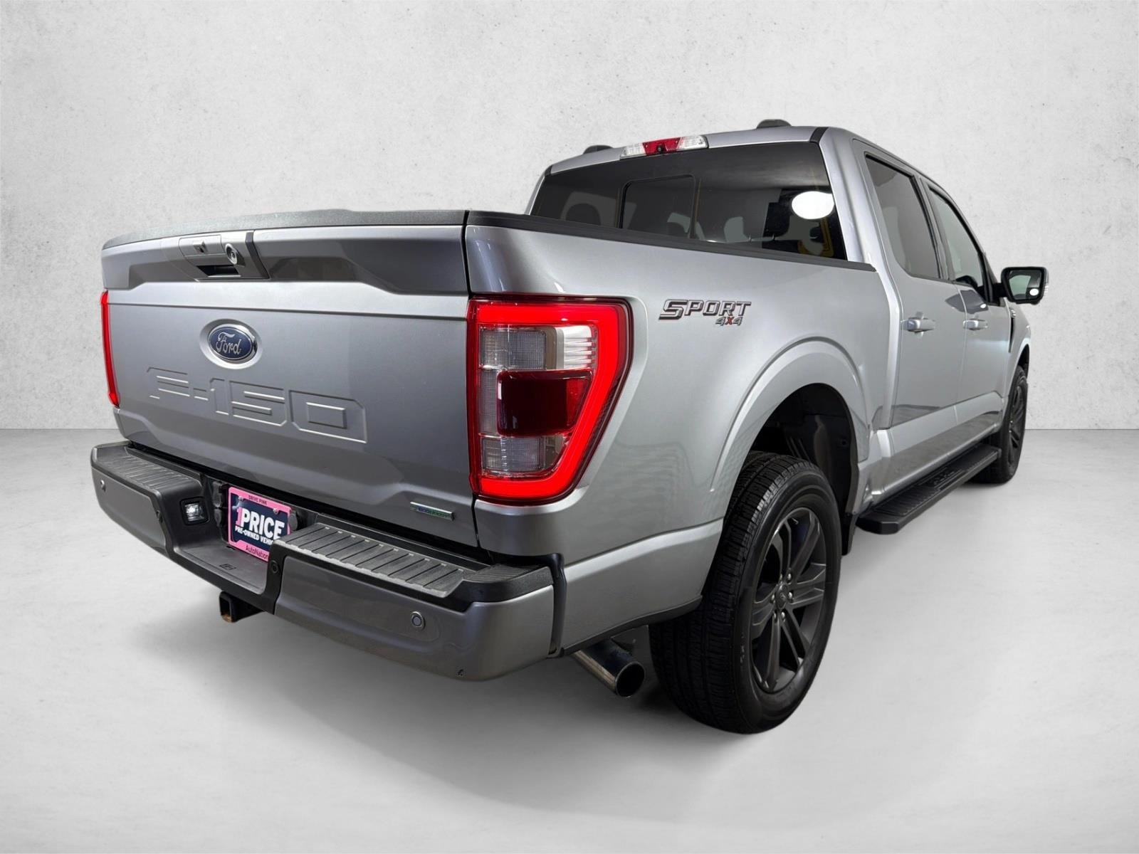 Used 2021 Iconic Silver Metallic Ford LARIAT image 4