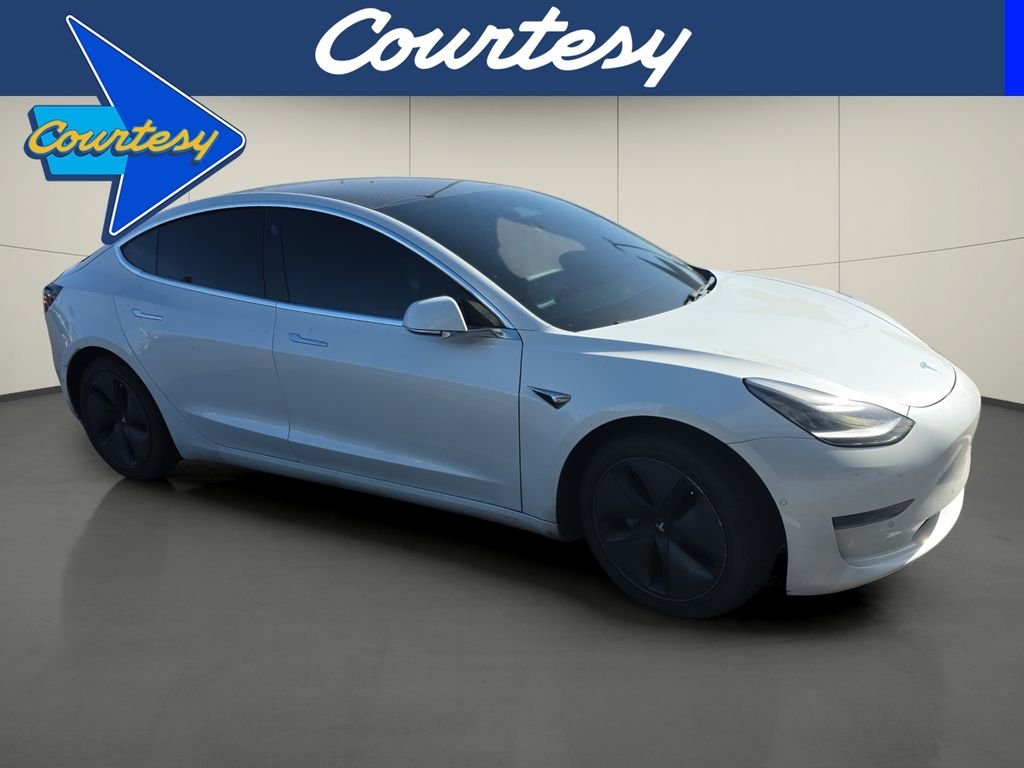 Used 2020 White Tesla Standard image 1
