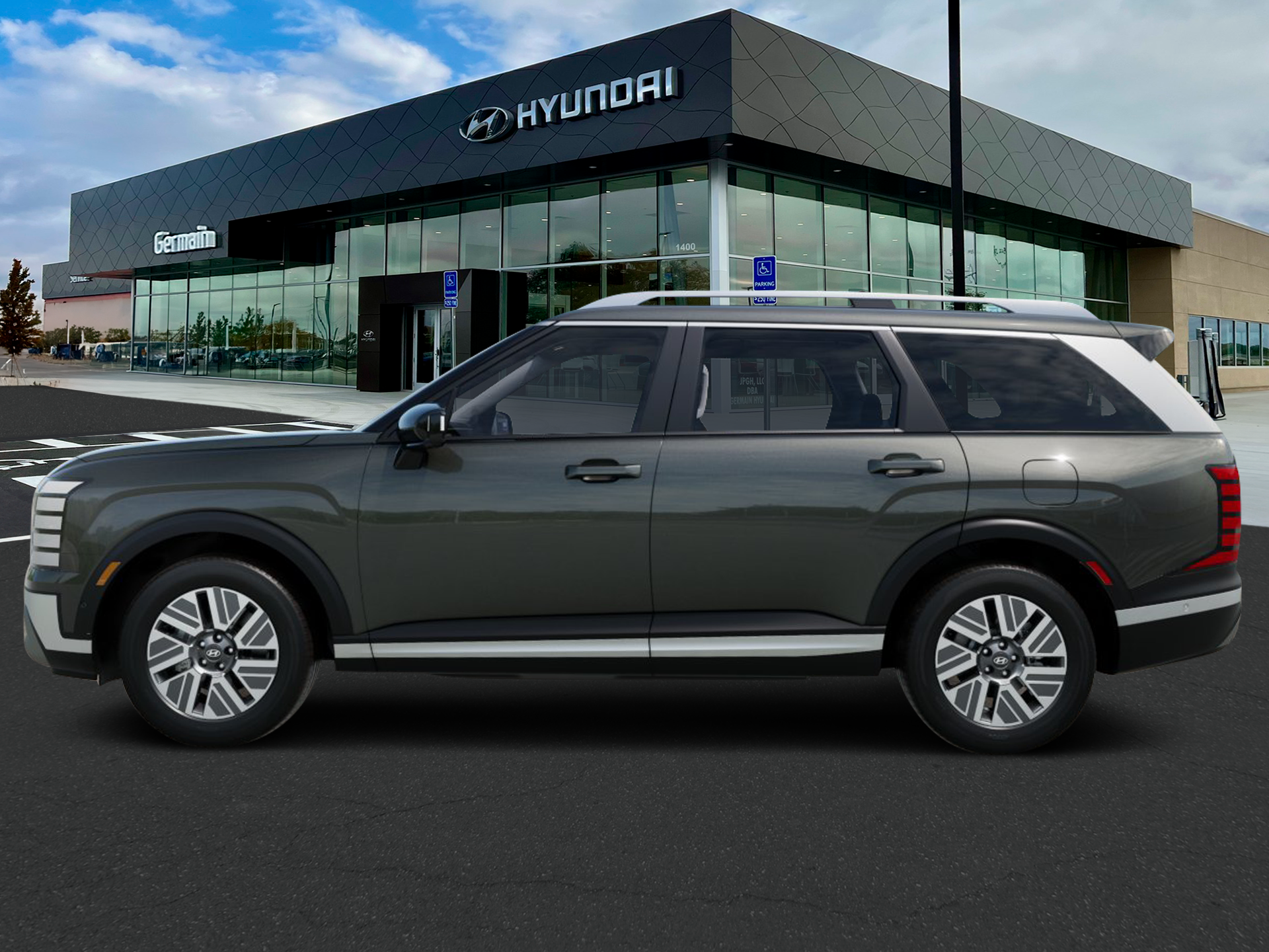 New 2026 Titan Green Hyundai Blue SEL Premium 7P image 3